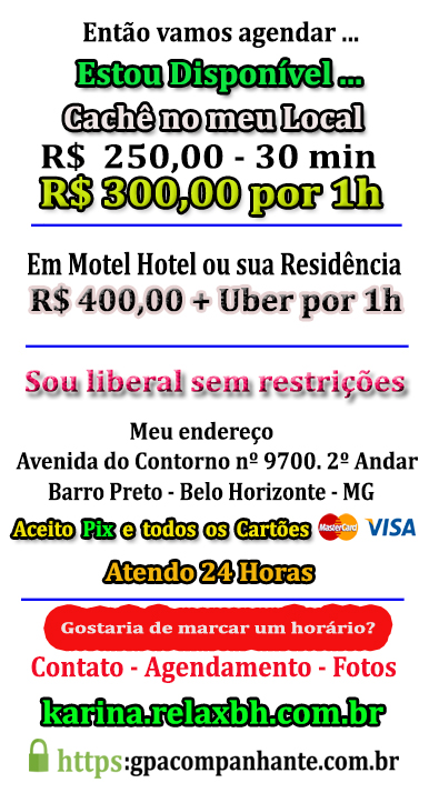 Prostituta Belo Horizonte disponível 24 Horas