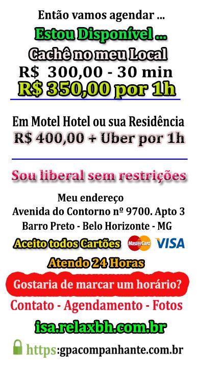 Acompanhante Mulata em Belo Horizonte