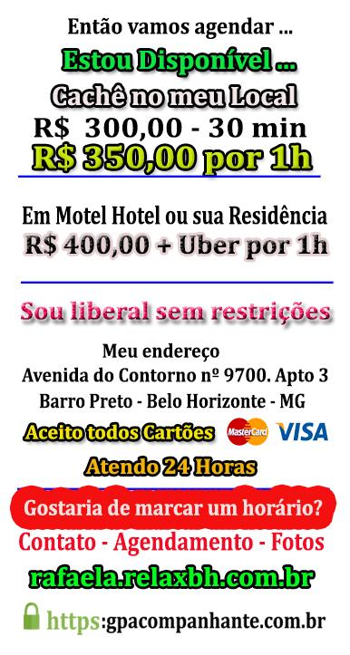 Rafaela Modelo de Luxo em Belo Horizonte